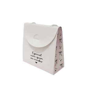 Mini Sacola 10x10x4cm Especial como quem vai receber (preto) 144